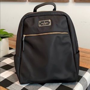 Like new small Kate Spade Nylon backpack